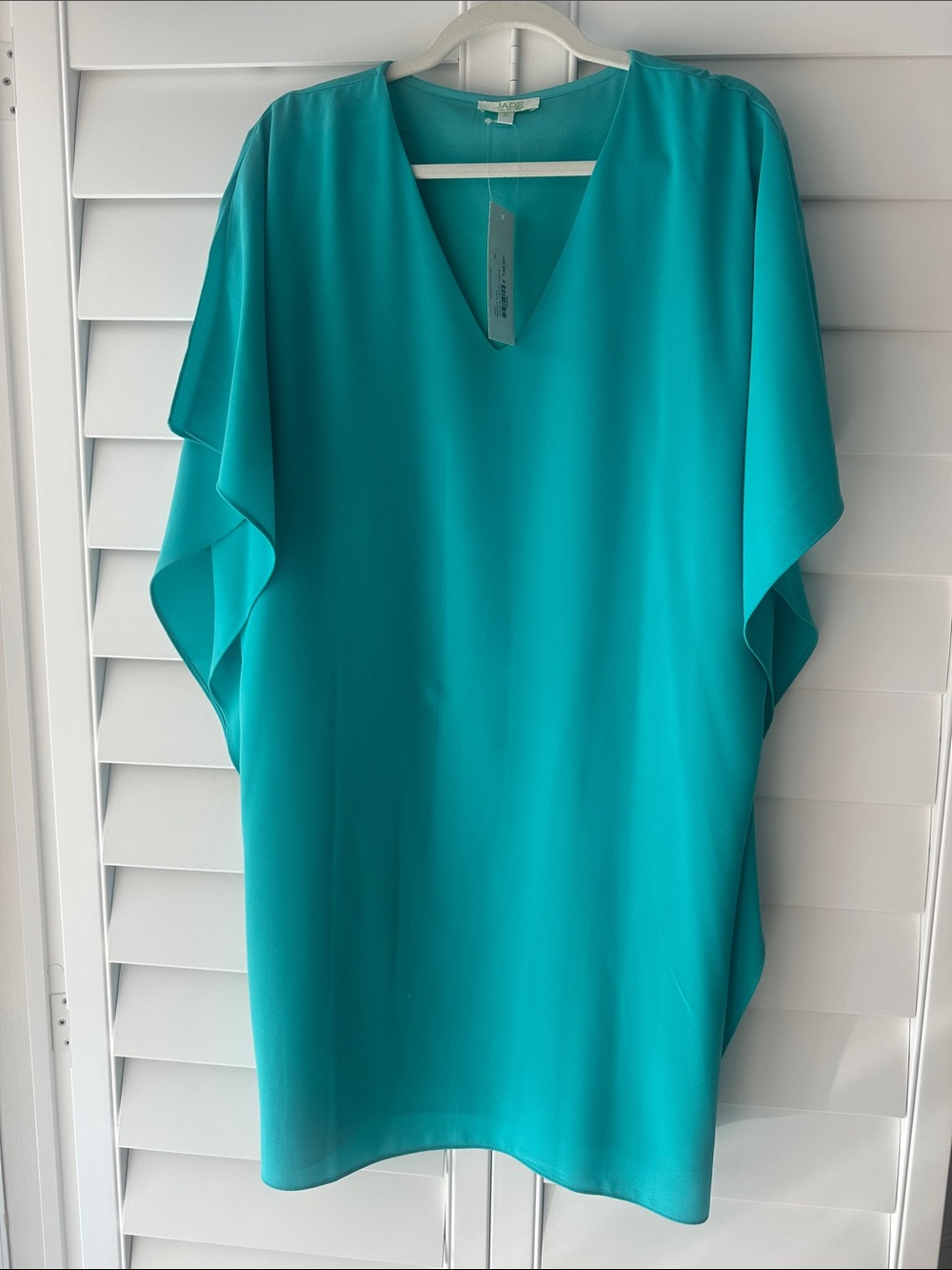 NWT Jade Melody Tam turquoise “butterfly” dress
